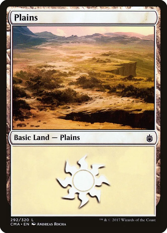 2017 Commander Anthology Plains common #292 common card image