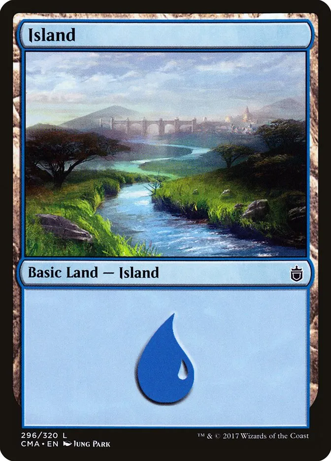 2017 Commander Anthology Island common #296 common card image