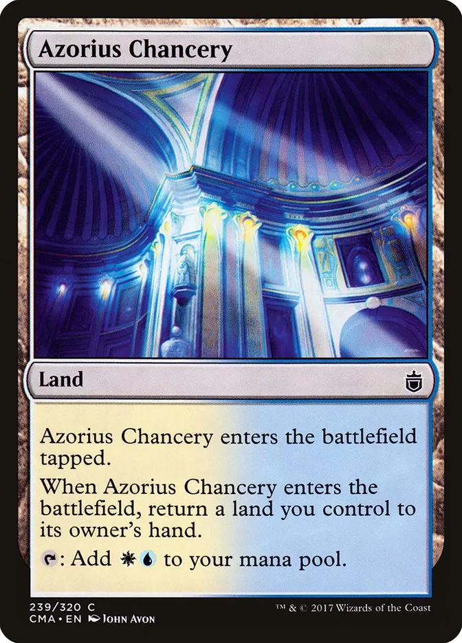 2017 Commander Anthology Azorius Chancery common #239 common card image