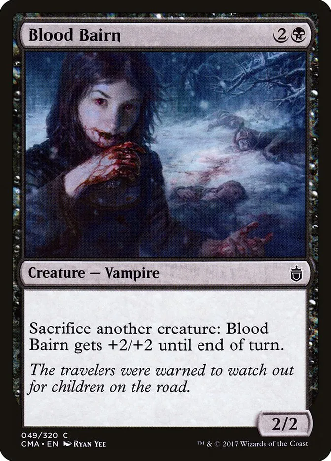 2017 Commander Anthology Blood Bairn #49 common card image