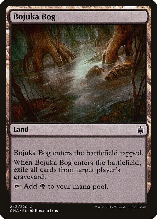 2017 Commander Anthology Bojuka Bog common #243 common card image