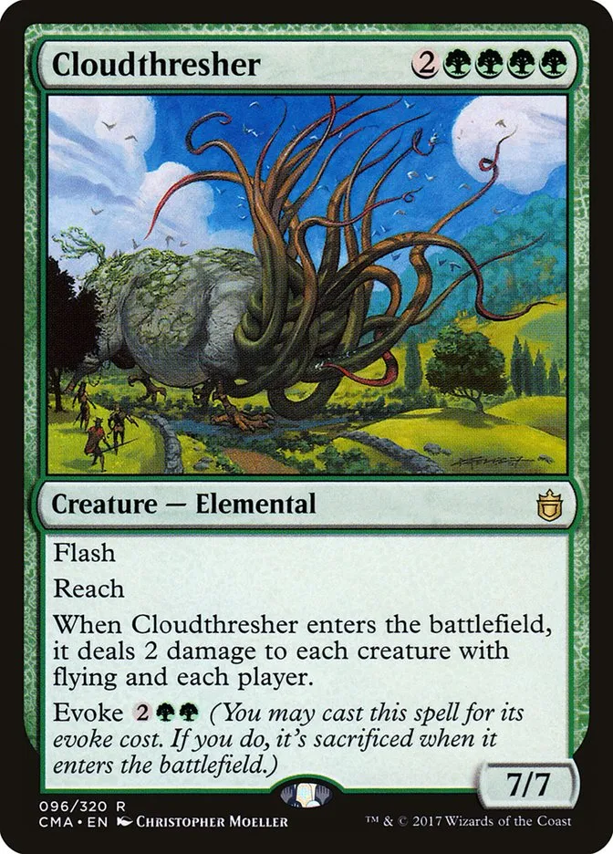 2017 Commander Anthology Cloudthresher rare #96 rare card image