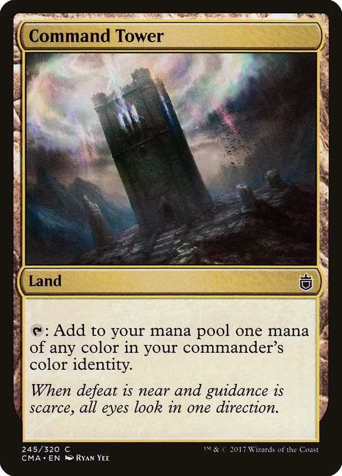 2017 Commander Anthology Command Tower common #245 common card image
