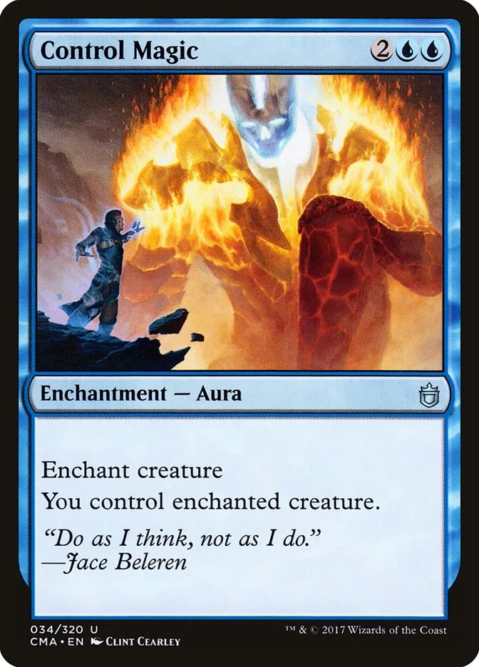 2017 Commander Anthology Control Magic uncommon #34 uncommon card image