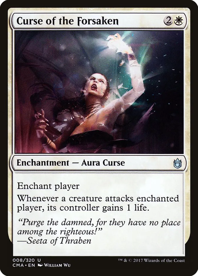 2017 Commander Anthology Curse of the Forsaken #8 uncommon card image
