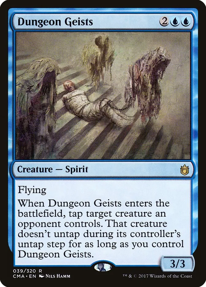 2017 Commander Anthology Dungeon Geists rare #39 rare card image