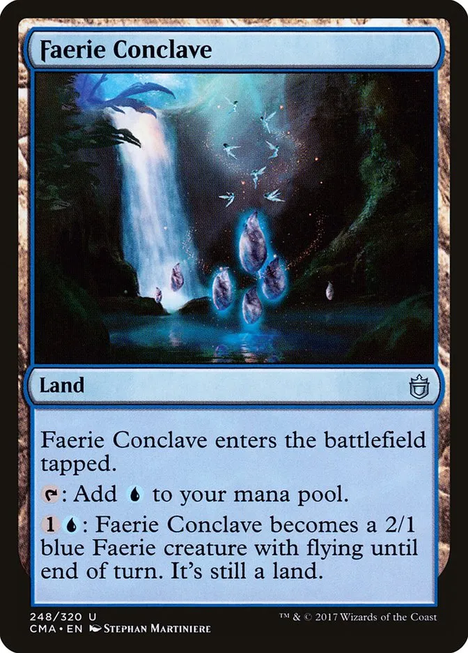 2017 Commander Anthology Faerie Conclave uncommon #248 uncommon card image