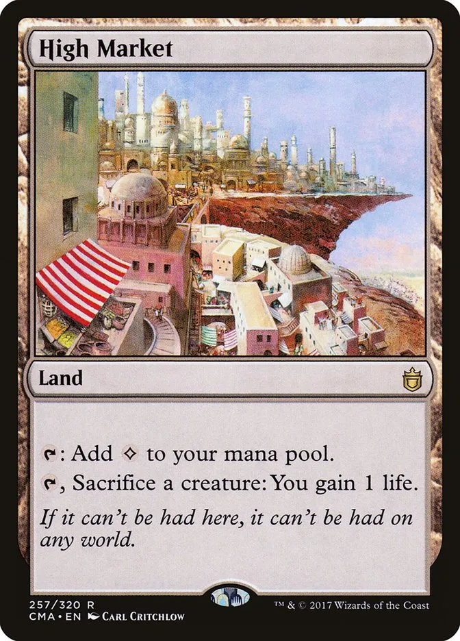 2017 Commander Anthology High Market #257 rare card image