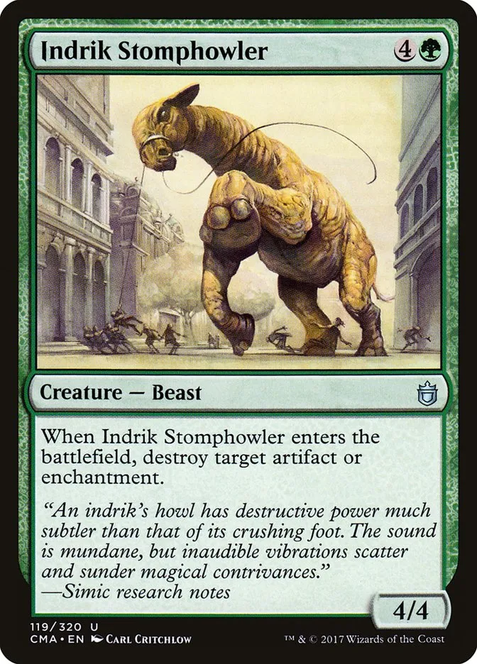 2017 Commander Anthology Indrik Stomphowler uncommon #119 uncommon card image