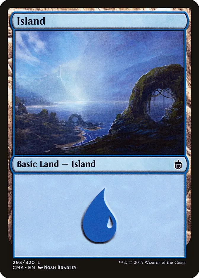 2017 Commander Anthology Island common #293 common card image