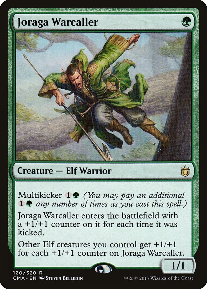 2017 Commander Anthology Joraga Warcaller #120 rare card image