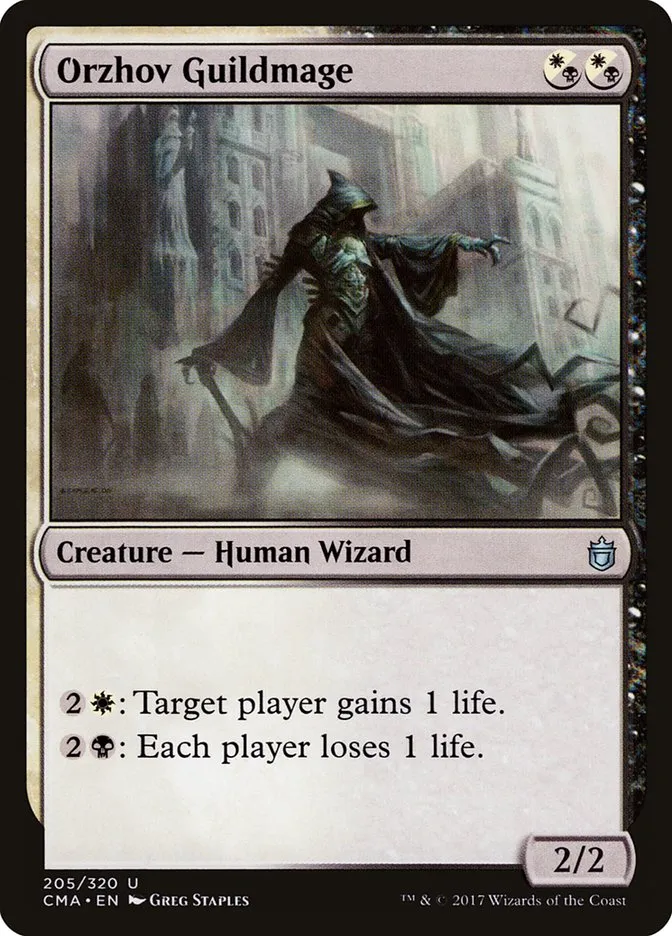 2017 Commander Anthology Orzhov Guildmage uncommon #205 uncommon card image