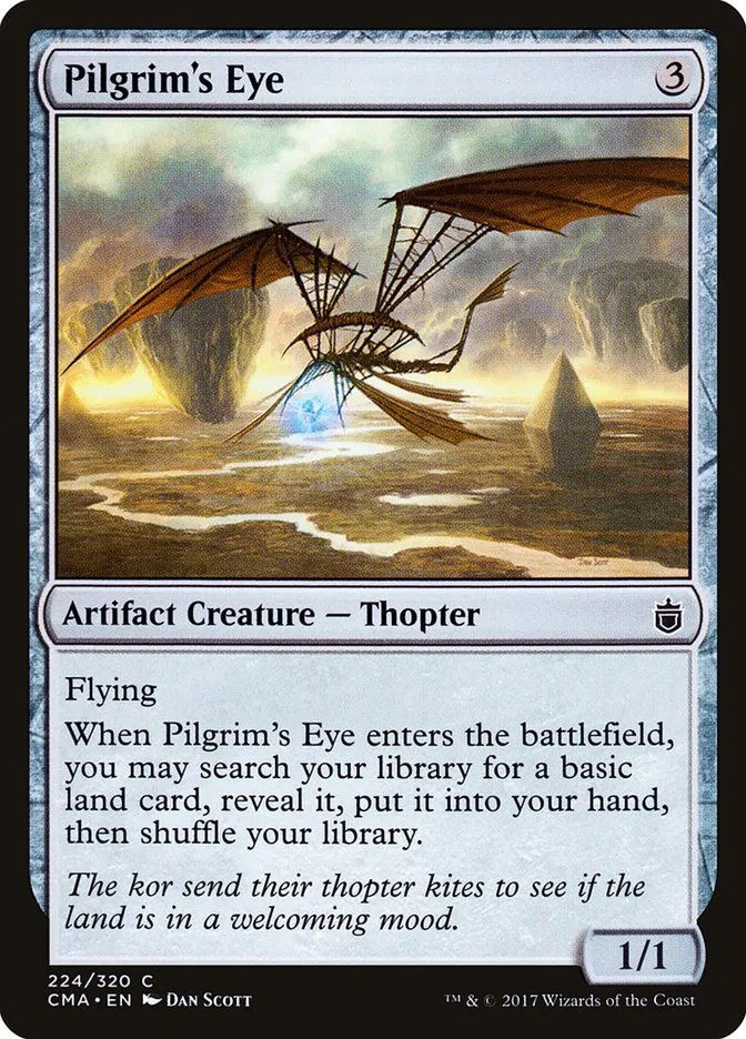2017 Commander Anthology Pilgrim's Eye common #224 common card image