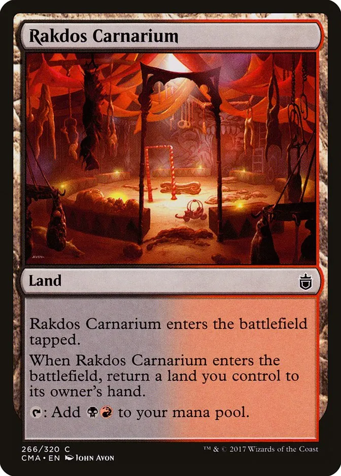 2017 Commander Anthology Rakdos Carnarium common #266 common card image