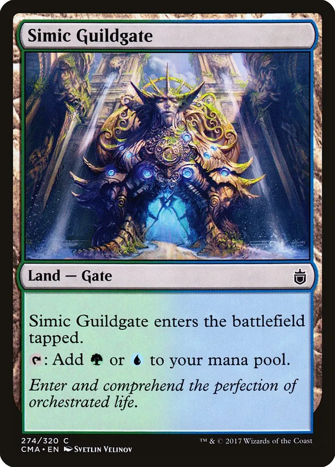 2017 Commander Anthology Simic Guildgate common #274 common card image