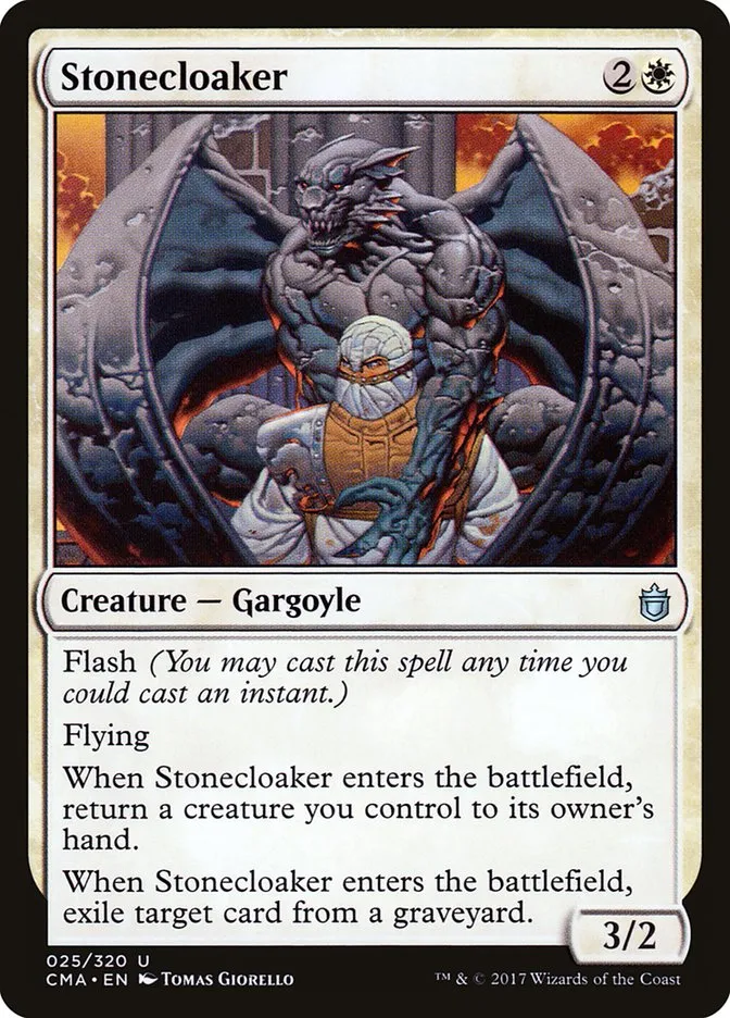 2017 Commander Anthology Stonecloaker uncommon #25 uncommon card image