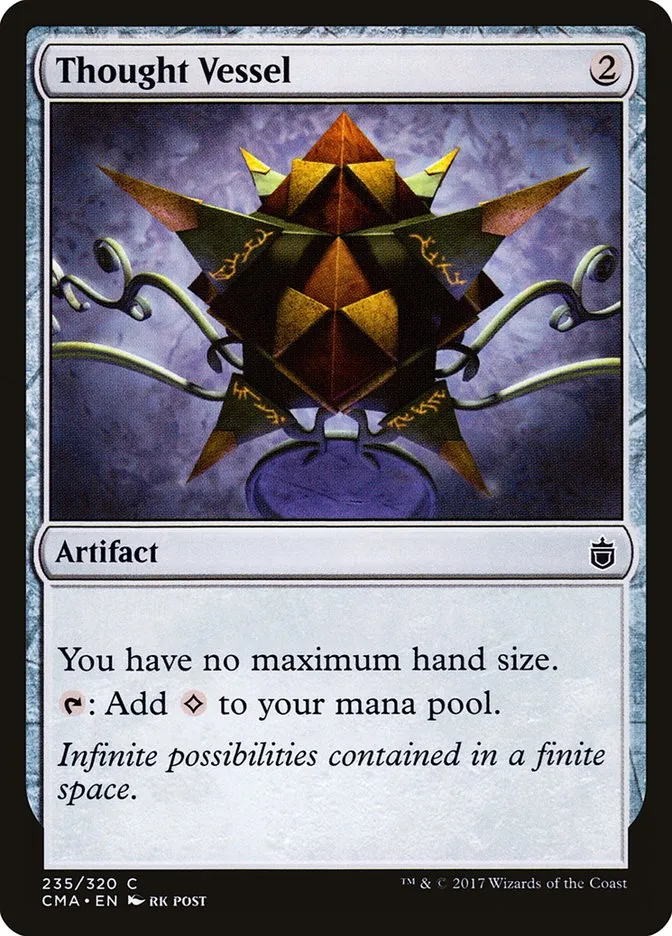 2017 Commander Anthology Thought Vessel common #235 common card image