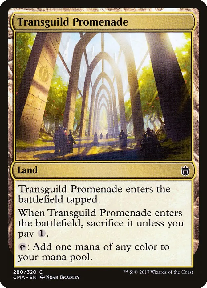 2017 Commander Anthology Transguild Promenade common #280 common card image