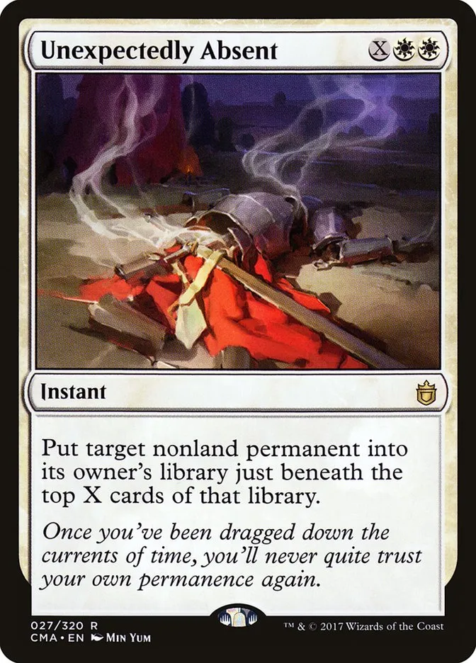 2017 Commander Anthology Unexpectedly Absent #27 rare card image
