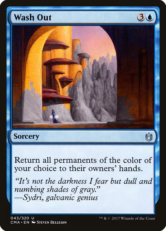 2017 Commander Anthology Wash Out uncommon #43 uncommon card image