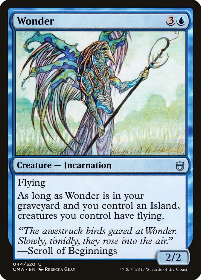 2017 Commander Anthology Wonder uncommon #44 uncommon card image