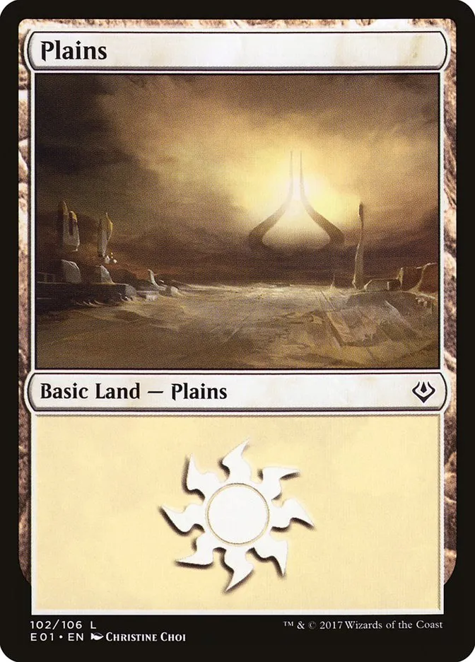 2017 Archenemy: Nicol Bolas Plains common #102 common card image