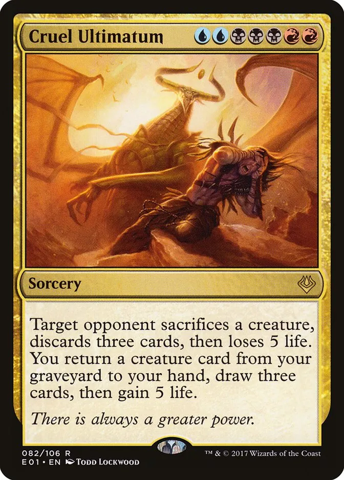 2017 Archenemy: Nicol Bolas Cruel Ultimatum #82 rare card image