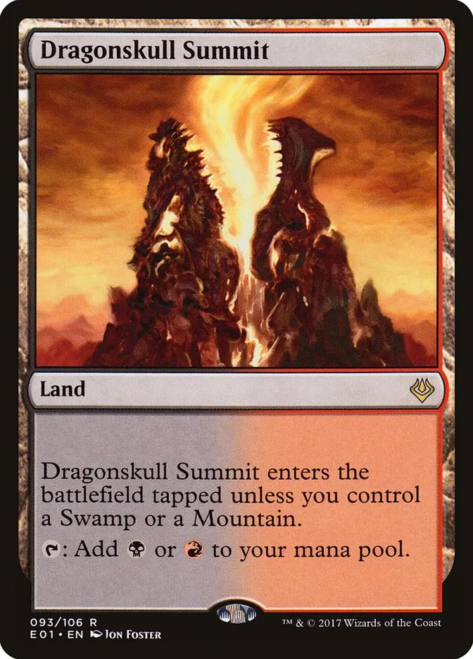 2017 Archenemy: Nicol Bolas Dragonskull Summit rare #93 rare card image