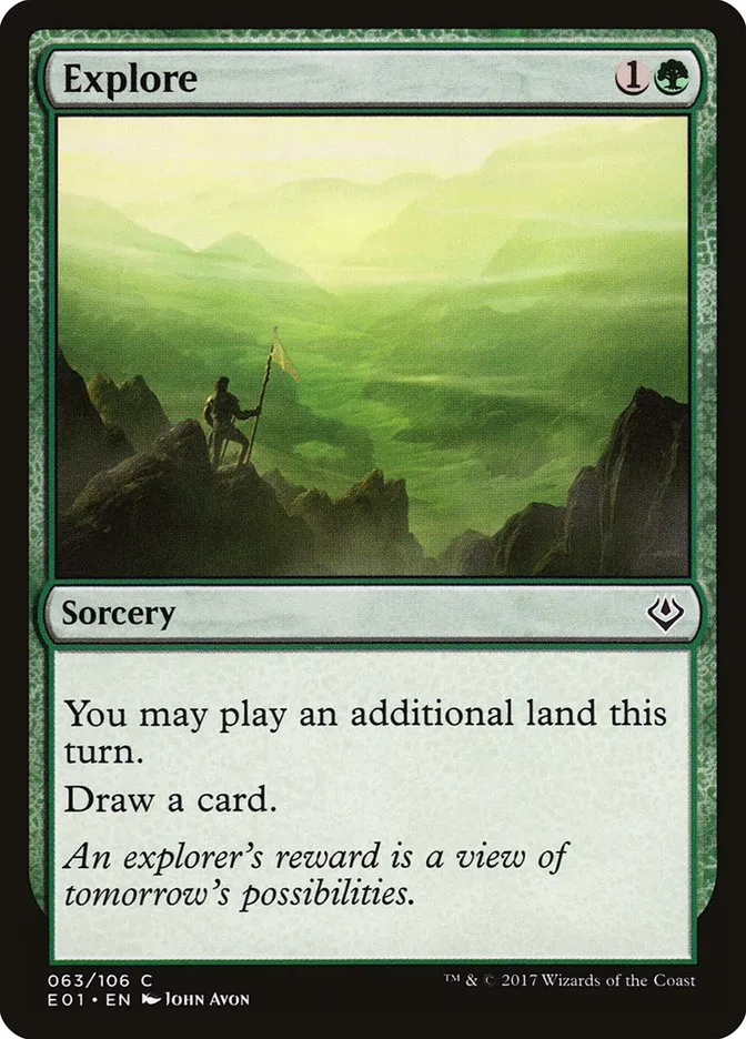 2017 Archenemy: Nicol Bolas Explore common #63 common card image