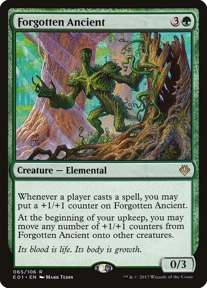 2017 Archenemy: Nicol Bolas Forgotten Ancient rare #65 rare card image
