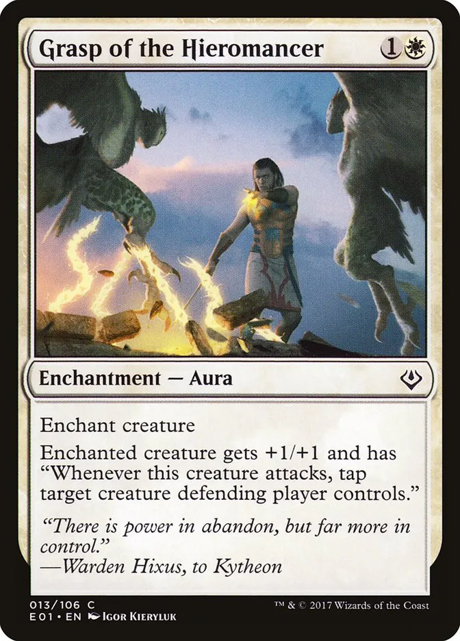 2017 Archenemy: Nicol Bolas Grasp of the Hieromancer common #13 common card image