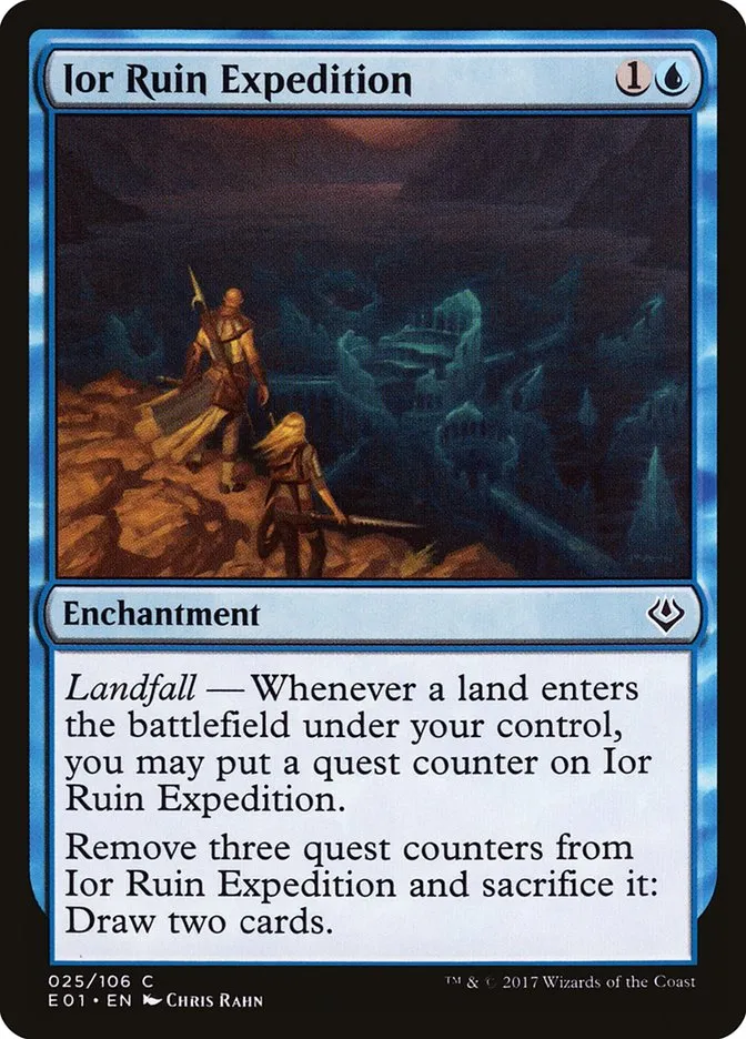 2017 Archenemy: Nicol Bolas Ior Ruin Expedition common #25 common card image