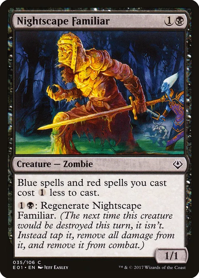 2017 Archenemy: Nicol Bolas Nightscape Familiar common #35 common card image