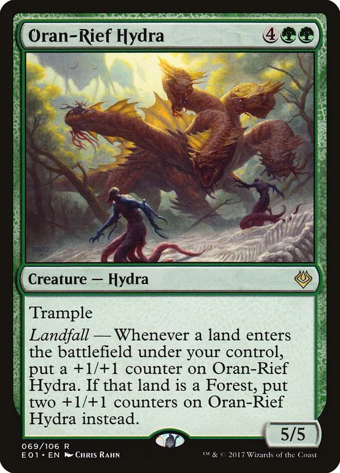 2017 Archenemy: Nicol Bolas Oran-Rief Hydra rare #69 rare card image