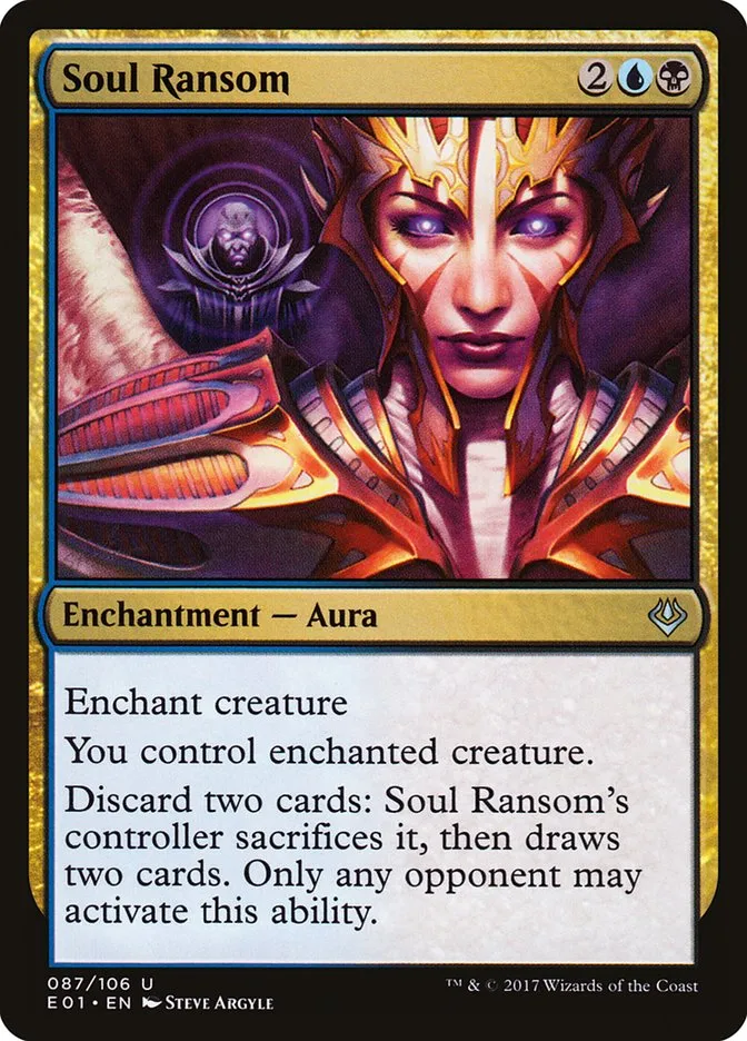 2017 Archenemy: Nicol Bolas Soul Ransom #87 uncommon card image