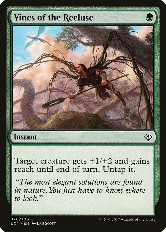 2017 Archenemy: Nicol Bolas Vines of the Recluse common #78 common card image