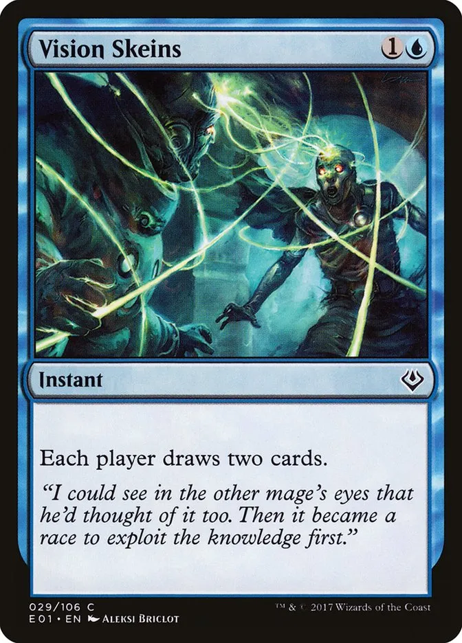 2017 Archenemy: Nicol Bolas Vision Skeins common #29 common card image