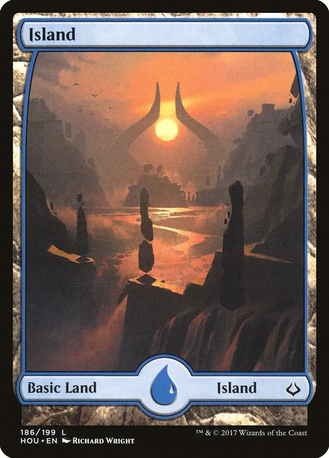 2017 Hour of Devastation Island common #186 common card image