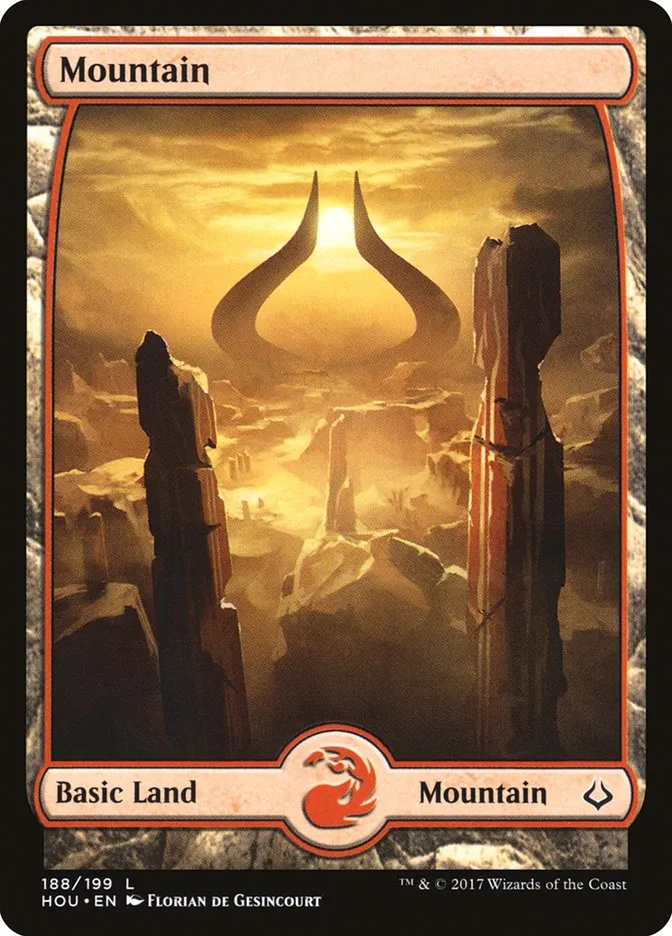 2017 Hour of Devastation Mountain #188 common card image