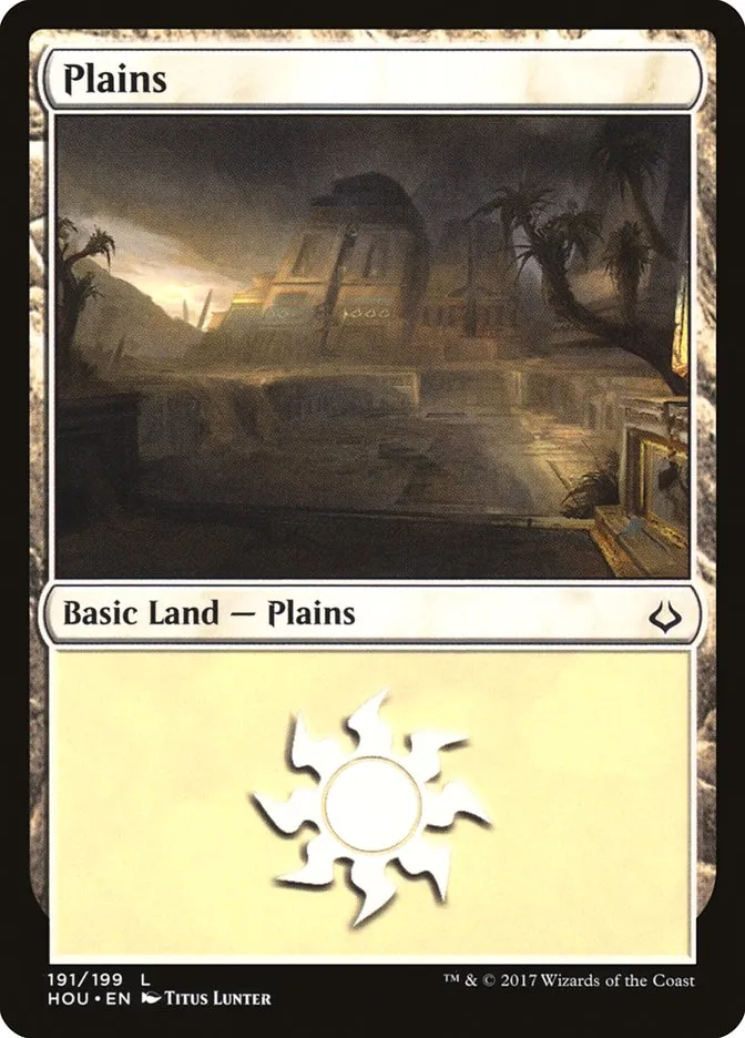 2017 Hour of Devastation Plains #191 common card image