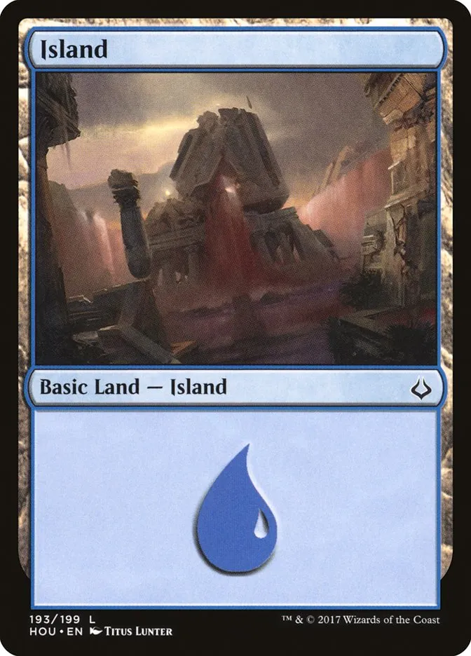 2017 Hour of Devastation Island #193 common card image