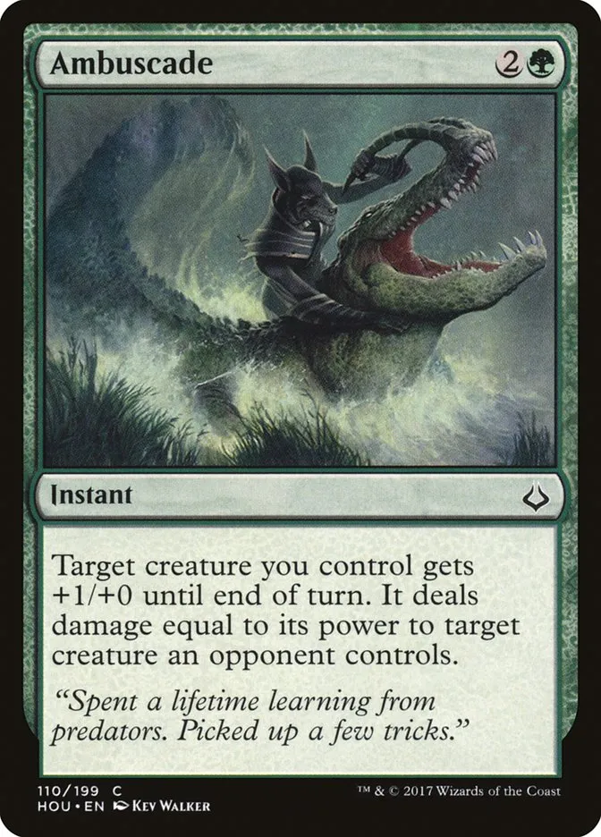 2017 Hour of Devastation Ambuscade common #110 common card image