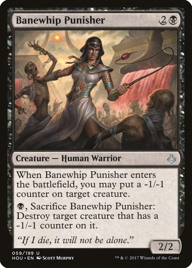 2017 Hour of Devastation Banewhip Punisher uncommon #59 uncommon card image