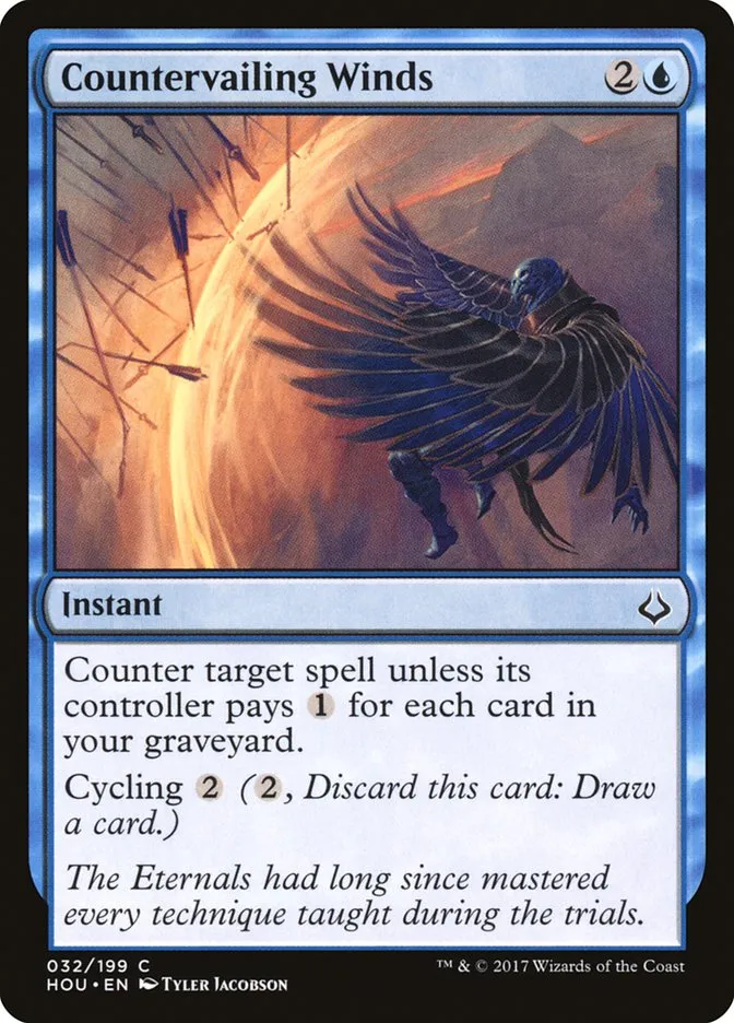 2017 Hour of Devastation Countervailing Winds common #32 common card image