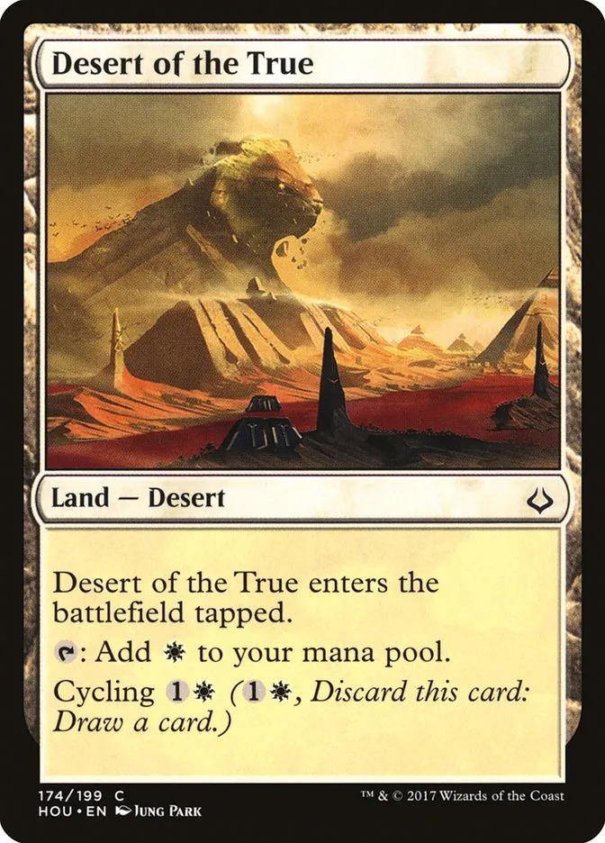 2017 Hour of Devastation Desert of the True #174 common card image