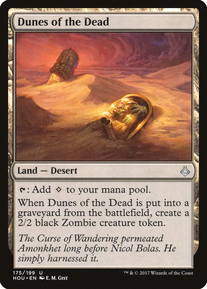 2017 Hour of Devastation Dunes of the Dead #175 uncommon card image