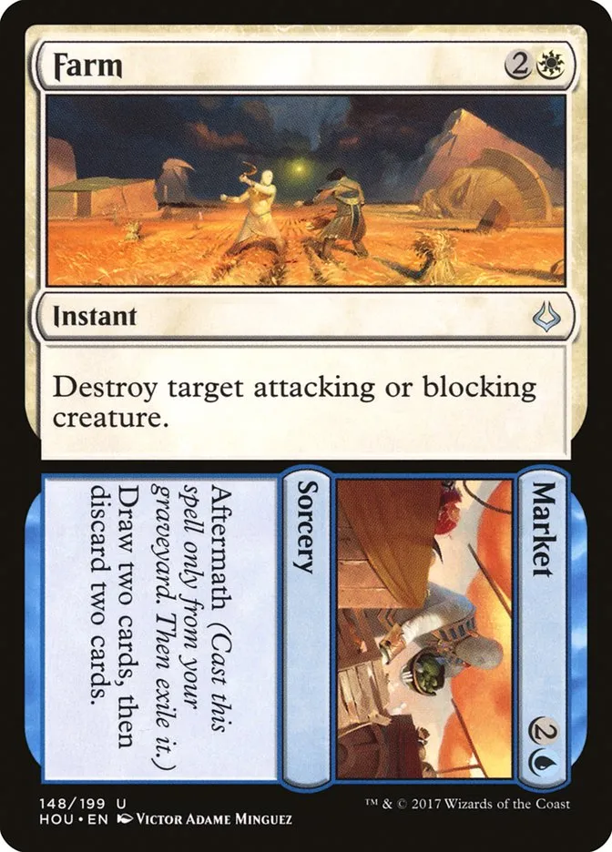 2017 Hour of Devastation Farm // Market #148 uncommon card image