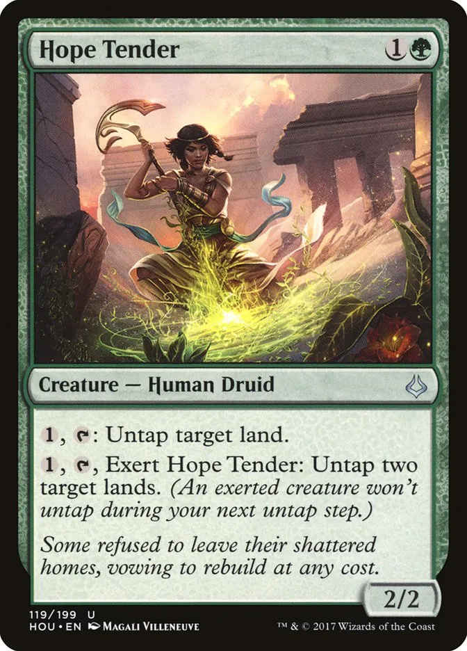 2017 Hour of Devastation Hope Tender #119 uncommon card image