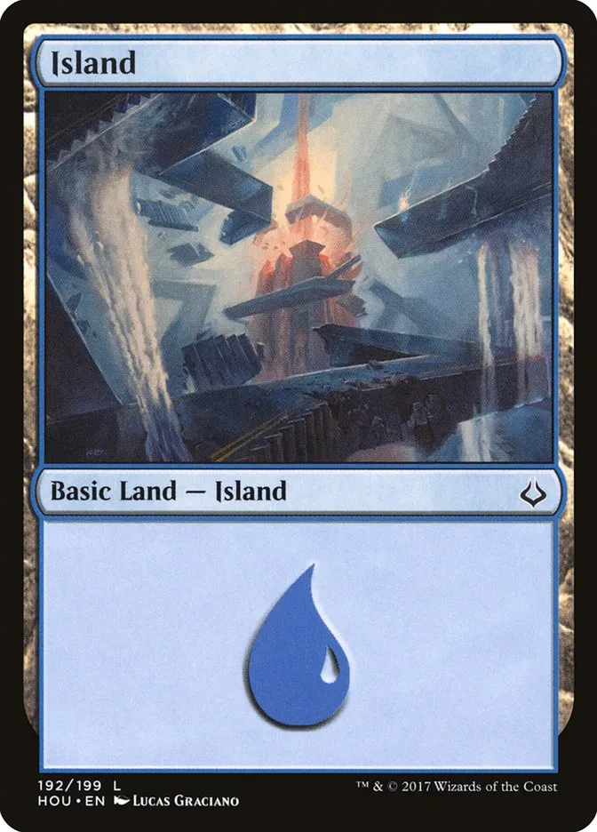2017 Hour of Devastation Island common #192 common card image