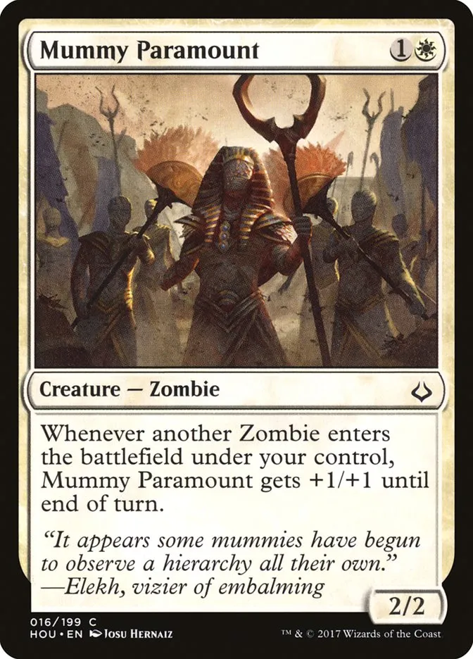 2017 Hour of Devastation Mummy Paramount common #16 common card image